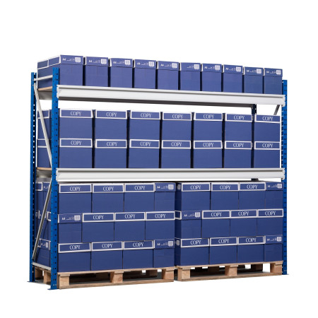 Rayonnage industriel polyvalent - Hauteur 4000 mm Rayonnage industriel polyvalent - Hauteur 4000 mm