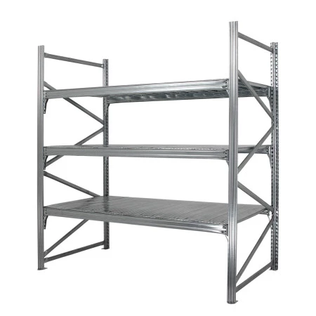 Rayonnage mi-lourd galvanisé - Hauteur 2000 mm Rayonnage mi-lourd galvanisé - Hauteur 2000 mm