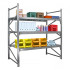 Rayonnage industriel mi-lourd. Hauteur 2500 mm. 3 niveaux Rayonnage industriel mi-lourd. Hauteur 2500 mm. 3 niveaux