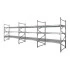 Rayonnage industriel mi-lourd. Hauteur 3000 mm. 3 niveaux. Configuration 1 départ et 2 suivants Rayonnage industriel mi-lourd. Hauteur 3000 mm. 3 niveaux. Configuration 1 départ et 2 suivants
