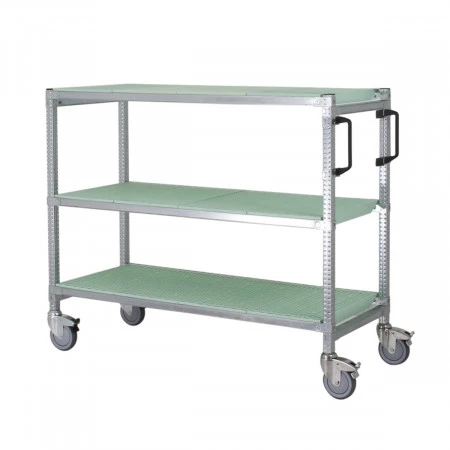Rayonnage alimentaire mobile en inox Rayonnage alimentaire mobile en inox