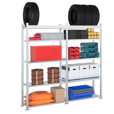 Rayonnage hybride pour garage Rayonnage hybride pour garage