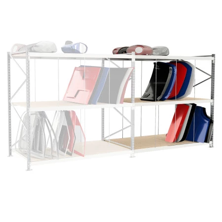 Rayonnage pour pièces de carrosserie Rayonnage pour pièces de carrosserie