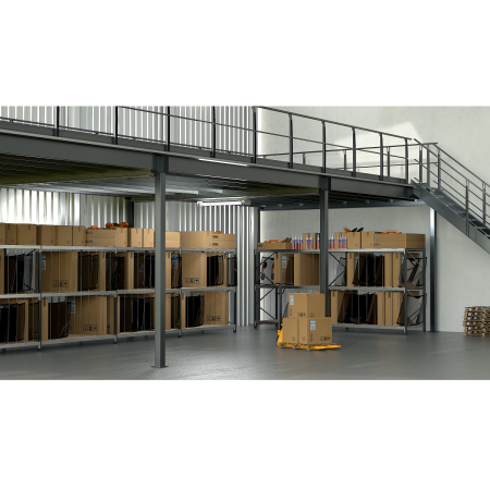 Rayonnage pour stocker les pare-brises Rayonnage pour stocker les pare-brises