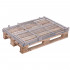 Rehausse palette galvanisée avec porte demi ouvrante Rehausse palette galvanisée avec porte demi ouvrante