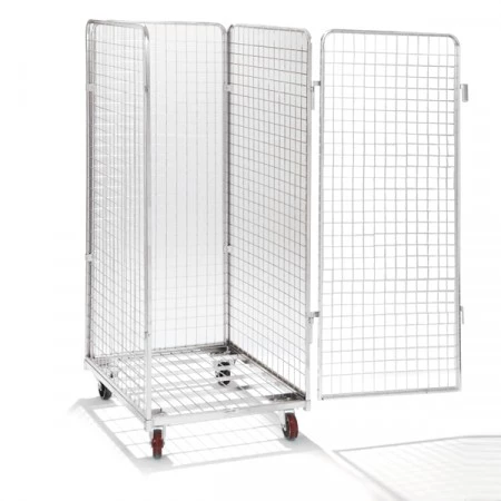 Roll conteneur 4 côtés avec porte Roll conteneur 4 côtés avec porte