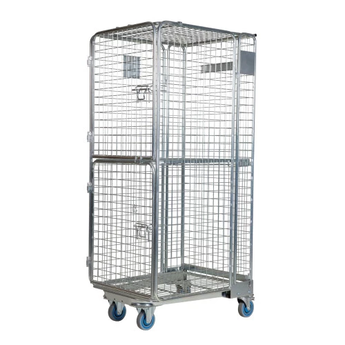 Roll conteneur antivol - Capacité 400 kg