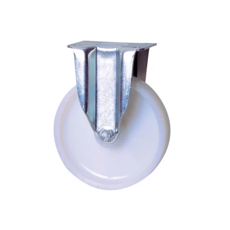 Roulette fixe avec roue polyamide Roulette fixe avec roue polyamide