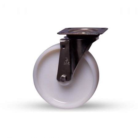 Roulette pivotante avec roue polyamide Roulette pivotante avec roue polyamide
