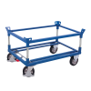 Chariot porte-palettes avec cadre rehaussé charge 1200 kg