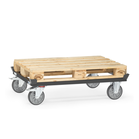 Rouleur de palette 750 kg gris anthracite Rouleur de palette 750 kg gris anthracite