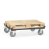 Rouleur de palette 750 kg gris anthracite Rouleur de palette 750 kg gris anthracite