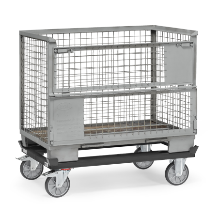Rouleur de palette 750 kg gris anthracite Rouleur de palette 750 kg gris anthracite
