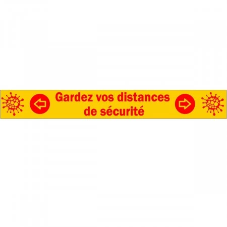 Rubalise distanciation sociale Rubalise distanciation sociale