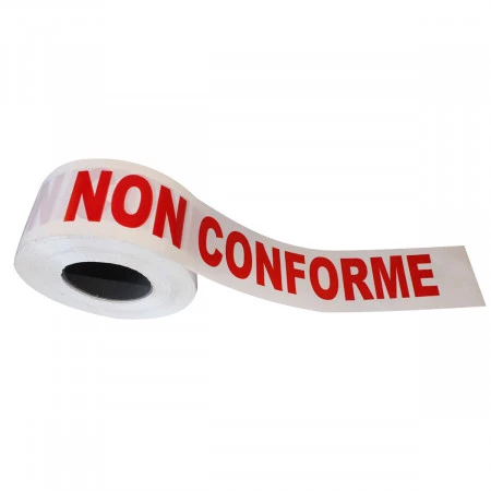 Rubalise « Non conforme » Rubalise « Non conforme »