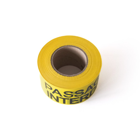 Ruban de balisage « Entrée Interdite » | Rubalises | Axess Industries