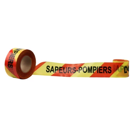 Ruban de balisage « Sapeurs Pompiers » Ruban de balisage « Sapeurs Pompiers »