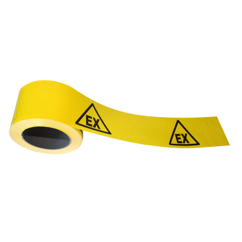 Ruban de signalisation de zone Atex