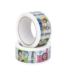Adhésif polypropylène silencieux personnalisable 50mm x 100m