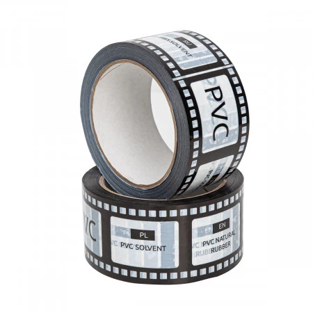 Ruban adhésif d'emballage PVC personnalisable 50mm x 100m