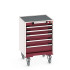 40402011 - Armoire Roulante CUBIOS LR-556-51 - Avec 5 Tiroirs + Dessus Rebords/Tapis - LxPxH: 525x525x785mm - Rouge Pourpre RAL 3004 40402011 - Armoire Roulante CUBIOS LR-556-51 - Avec 5 Tiroirs + Dessus Rebords/Tapis - LxPxH: 525x525x785mm - Rouge Pourpre RAL 3004