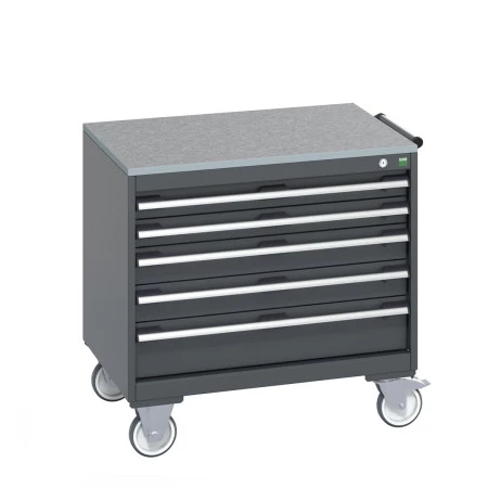 Caisson mobile CUBIO 4 ou 5 tiroirs - Hauteur 785/790 mm