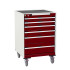40402035 - Armoire Roulante CUBIO SLR-668-61 - Avec 6 Tiroirs + Dessus Rebords/Tapis - LxPxH: 650x650x985mm - Rouge Pourpre RAL 3004 40402035 - Armoire Roulante CUBIO SLR-668-61 - Avec 6 Tiroirs + Dessus Rebords/Tapis - LxPxH: 650x650x985mm - Rouge Pourpre RAL 3004