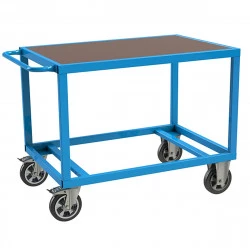 Servante d'atelier 1 plateau 1200 x 800 mm 1000 kg