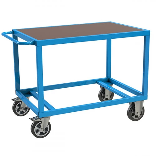 Servante d'atelier 1 plateau 1200 x 800 mm 1000 kg