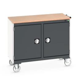 Servante d'atelier CUBIO à portes et/ou tiroirs - Largeur 1050 mm