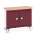 41006001 - Desserte de Maintenance CUBIO Mpx - 2 Compartiments a Porte - LxPxH: 1050x525x890mm - Rouge Pourpre RAL 3004 41006001 - Desserte de Maintenance CUBIO Mpx - 2 Compartiments a Porte - LxPxH: 1050x525x890mm - Rouge Pourpre RAL 3004