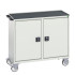 16927142 - VERSO Desserte Maintenance - Avec double porte et dessus 3 rebords - LxPxH: 1050x600x965mm - Gris Clair RAL 7035 16927142 - VERSO Desserte Maintenance - Avec double porte et dessus 3 rebords - LxPxH: 1050x600x965mm - Gris Clair RAL 7035