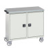 16927140 - VERSO Desserte Maintenance - Avec double porte et dessus lino - LxPxH: 1050x600x980mm - Gris Clair RAL 7035 16927140 - VERSO Desserte Maintenance - Avec double porte et dessus lino - LxPxH: 1050x600x980mm - Gris Clair RAL 7035