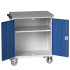 16927012 - Desserte Maintenance VERSO - Avec 1 Tablette, Portes et Dessus Lino - LxPxH: 800x550x980mm - Bleu Gentiane RAL 5010 16927012 - Desserte Maintenance VERSO - Avec 1 Tablette, Portes et Dessus Lino - LxPxH: 800x550x980mm - Bleu Gentiane RAL 5010