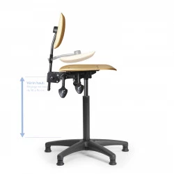 Siège d'atelier bois asynchrone