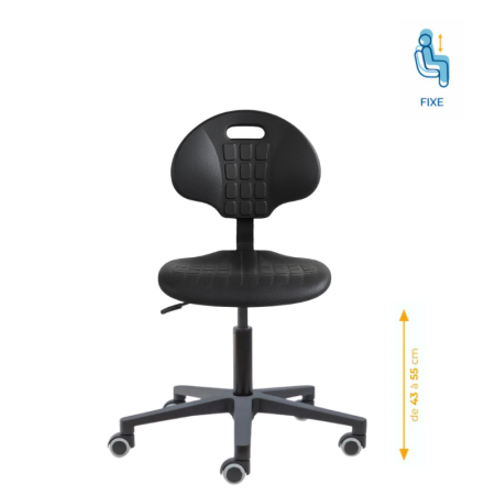 Siège d'atelier ergonomique TUL Siège d'atelier ergonomique TUL