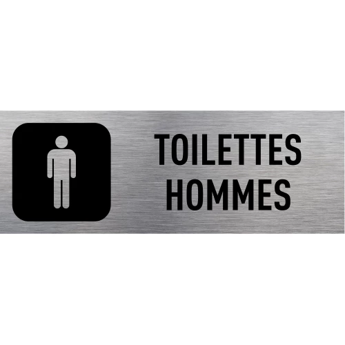Plaque de signalétique en alu