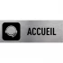 Plaque de signalétique en alu Plaque de signalétique en alu