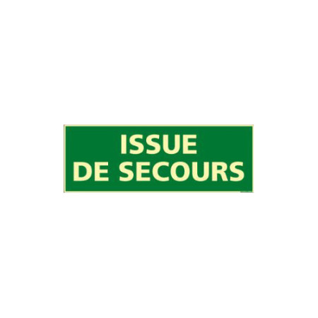 Signalétique de secours et consignes d'urgence Signalétique de secours et consignes d'urgence