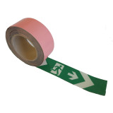 Balisage photoluminescent à symbole directionnel Issue de secours Balisage photoluminescent à symbole directionnel Issue de secours