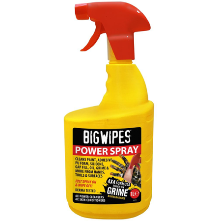 Lingettes Industrielles Antibactériennes Big Wipes - Lot De 40, Forte Puissance, Seau Refermable