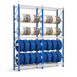 Rack de stockage porte-bobines