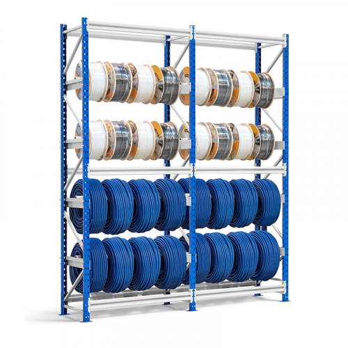 Rack de stockage porte-bobines