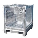 Bac de transport grillagé pour aérosols type STB 1000 Bac de transport grillagé pour aérosols type STB 1000