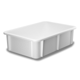 Bac plastique alimentaire bord en U - 30 à 60 L Bac plastique alimentaire bord en U - 30 à 60 L