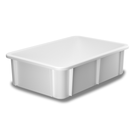 Bac plastique alimentaire bord en U - 30 à 60 L Bac plastique alimentaire bord en U - 30 à 60 L