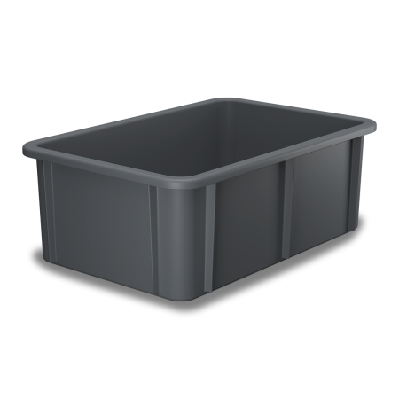 Bac plastique alimentaire bord en U - 30 à 60 L Bac plastique alimentaire bord en U - 30 à 60 L