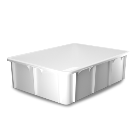 Bac plastique alimentaire bord en U - 80 à 120 L Bac plastique alimentaire bord en U - 80 à 120 L