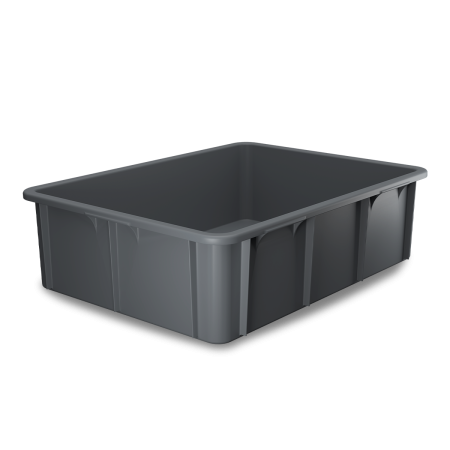 Bac plastique alimentaire bord en U - 80 à 120 L Bac plastique alimentaire bord en U - 80 à 120 L