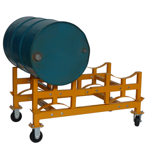 Rack à fût avec support sur roulettes